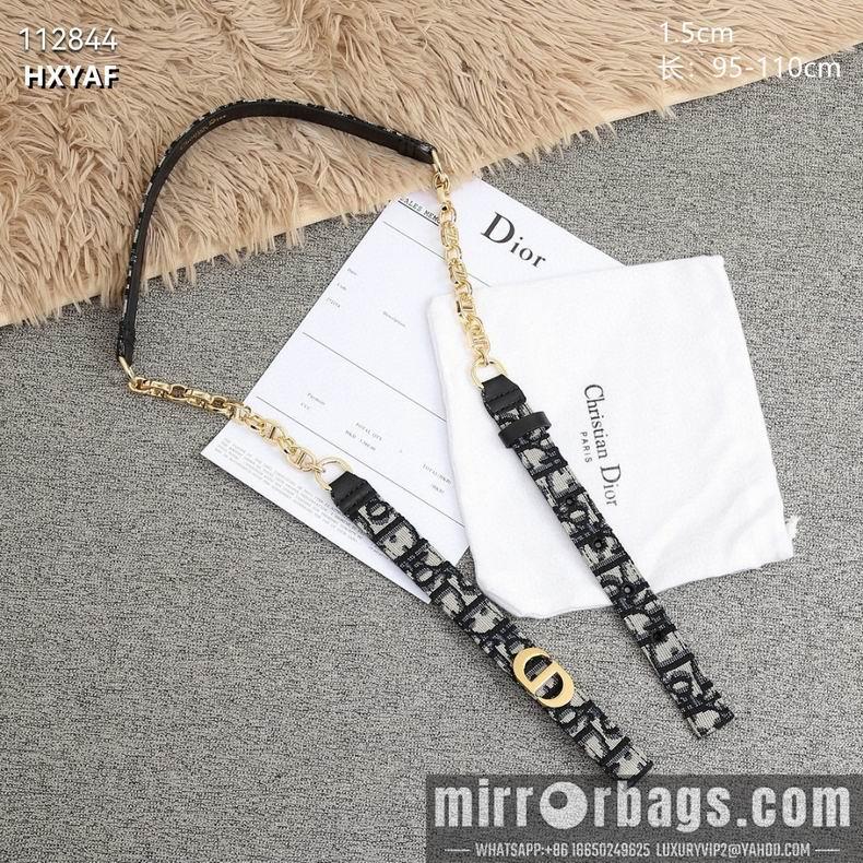 Replica Dior belt 15mmX95-110cm 8L04