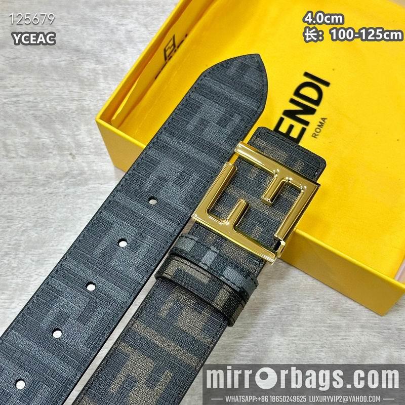 Replica Fendi belt 40mmX100-125cm 8L29