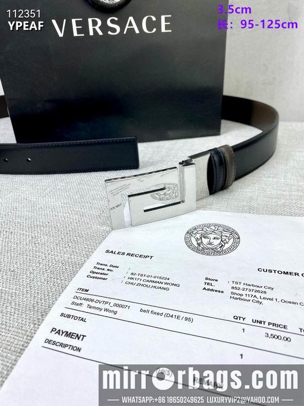 Replica Versace belt 35mmX95-125cm 8L061602