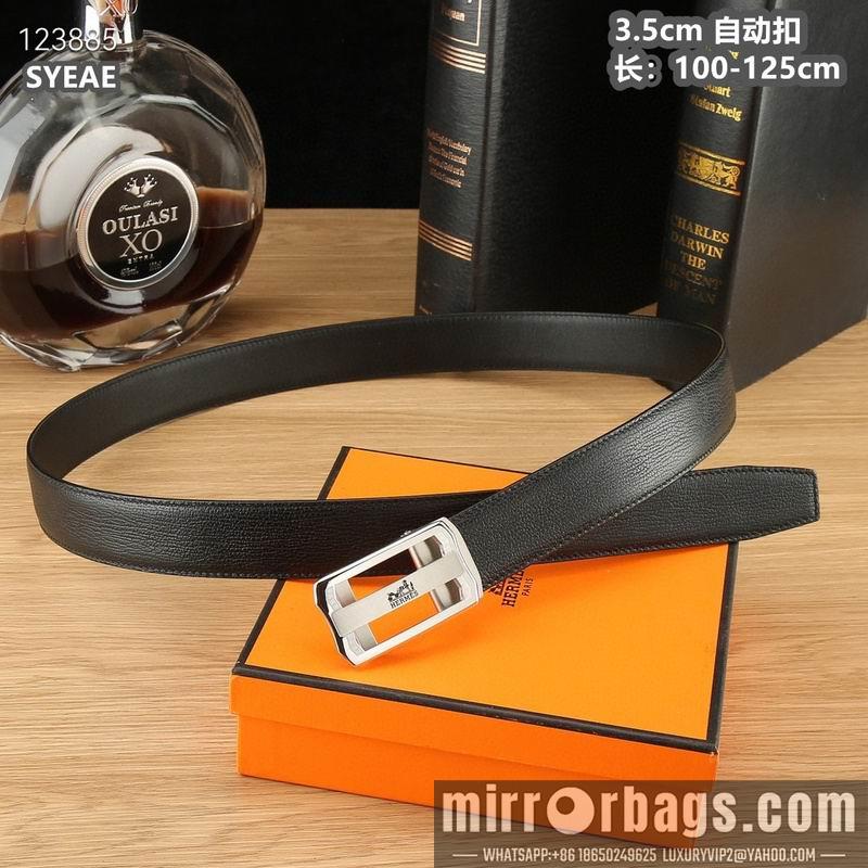 Replica Hermes belt 35mmX100-125cm 8L18