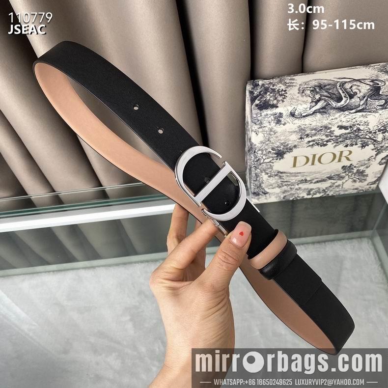 Replica Dior Belt 30mmX95-115cm 8L08