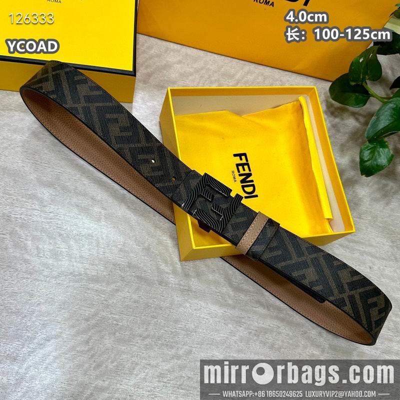 Replica Fendi belt 40mmX100-125cm 8L09