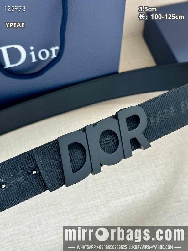 Replica Dior belt 35mmX100-125cm 8L29