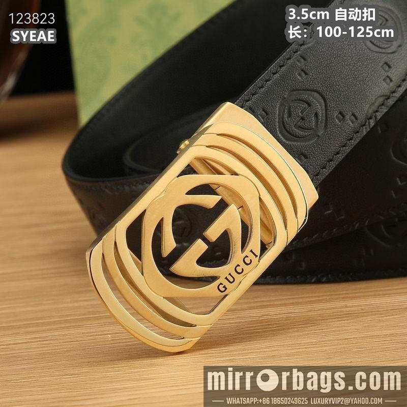 Replica Gucci belt 35mmX100-125cm 8L45