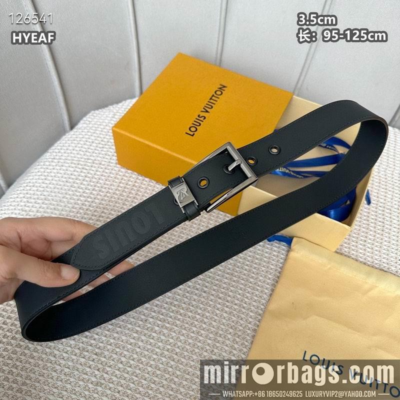 Replica LV belt 35mmX95-125cm 8L25