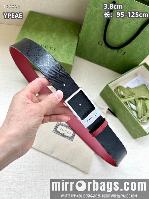 Replica Gucci belt 38mmX95-125cm 8L01