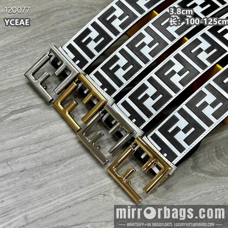 Replica Fendi belt 38mmX100-125cm 8L09