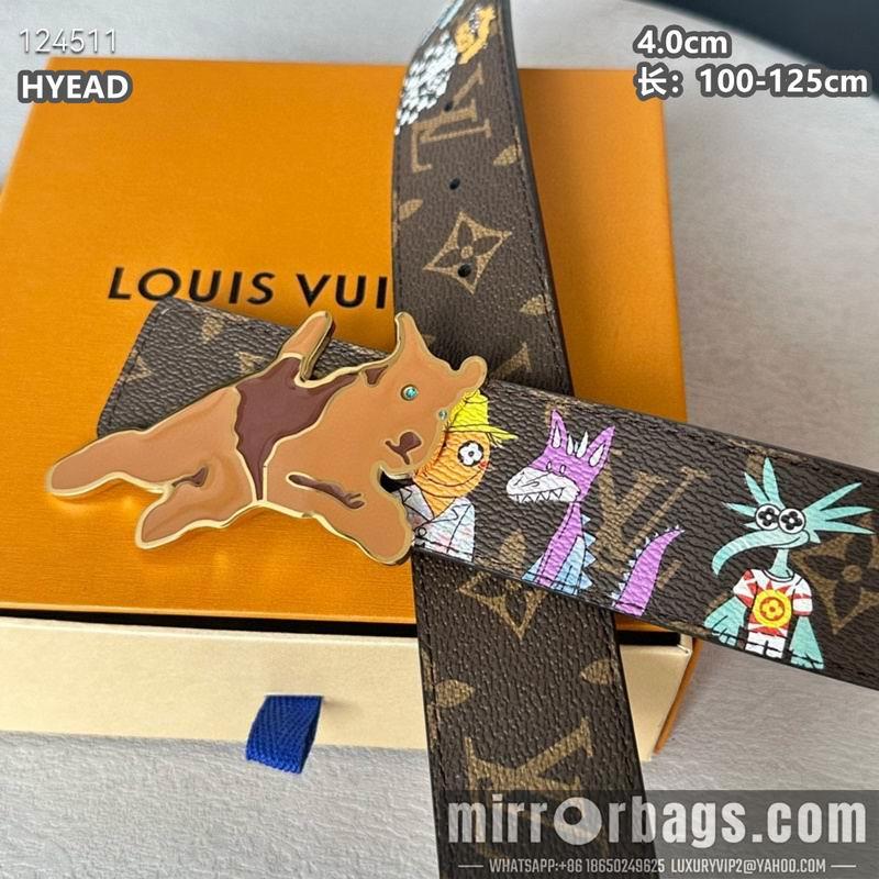 Replica LV belt 40mmX100-125cm 8L48