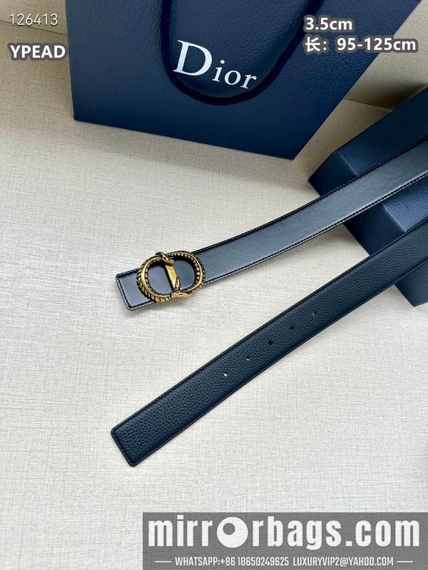 Replica Dior belt 35mmX95-125cm 8L20