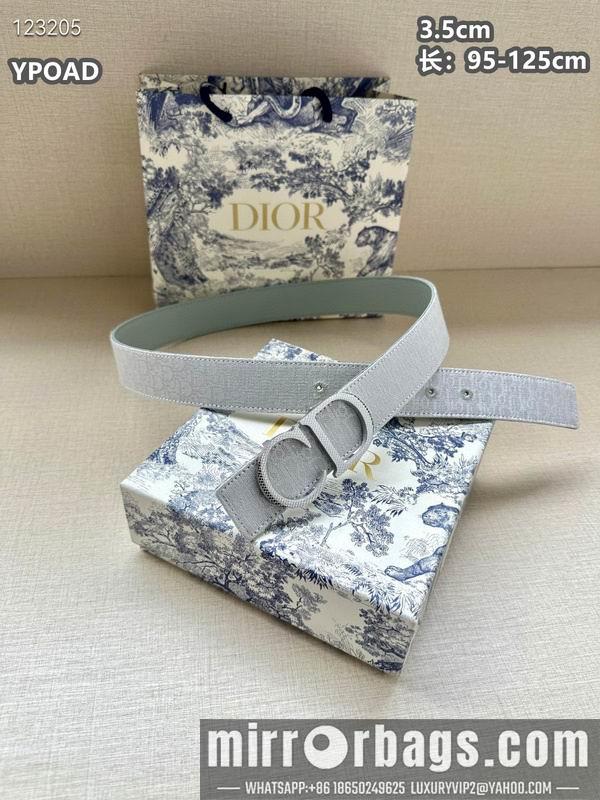 Replica Dior belt 35mmX95-125cm 8L23