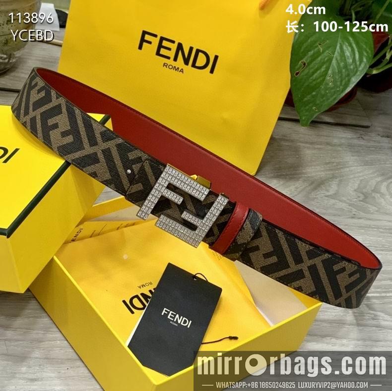 Replica Fendi Belt 40mmX100-125cm 8L73