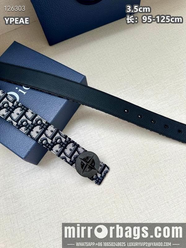Replica Dior belt 35mmX95-125cm 8L17