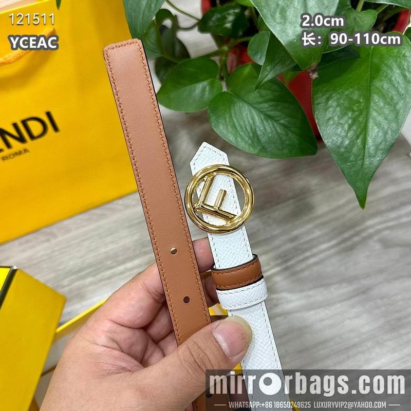 Replica Fendi belt 20mmX90-110cm 8L17