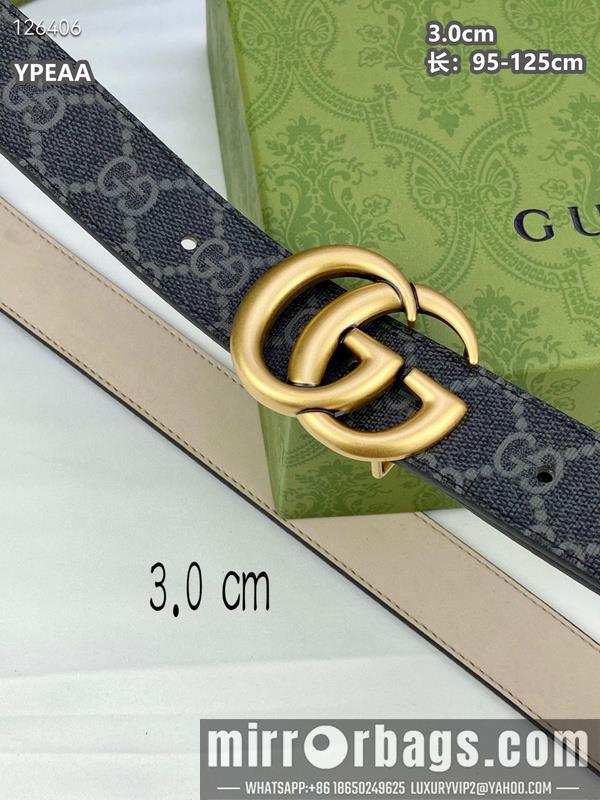 Replica Gucci belt 30mmX95-125cm 8L20