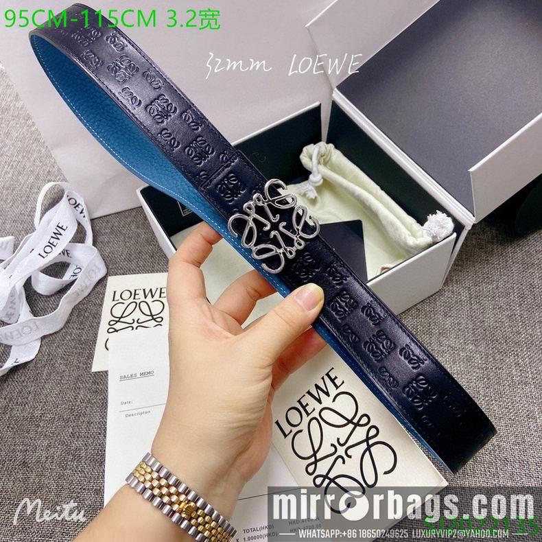 Replica Loewe Belt 32mmX95-115cm 7D01