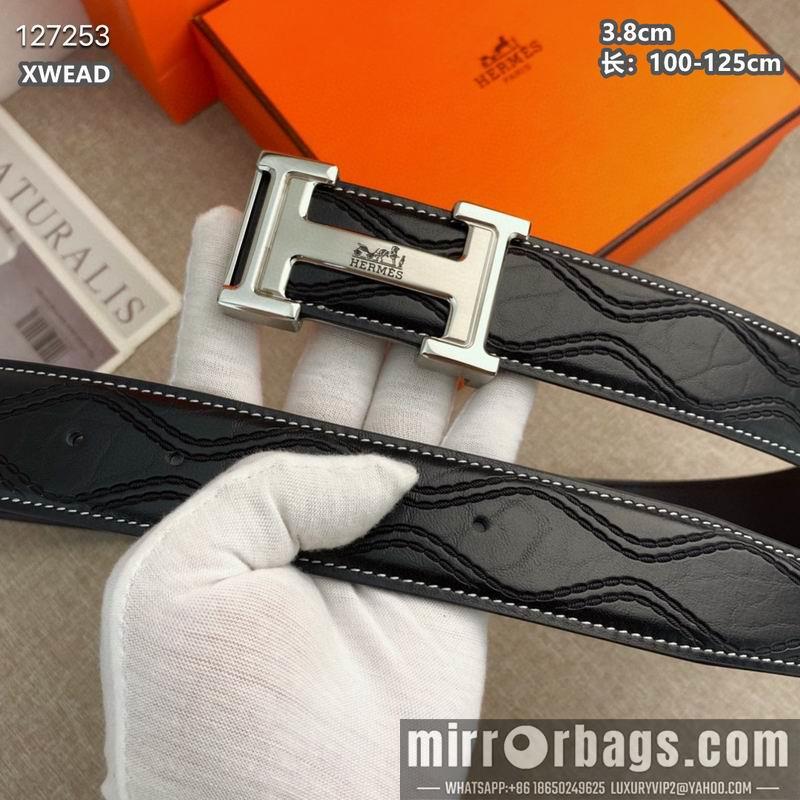 Replica Hermes belt 38mmX100-125cm 8L58