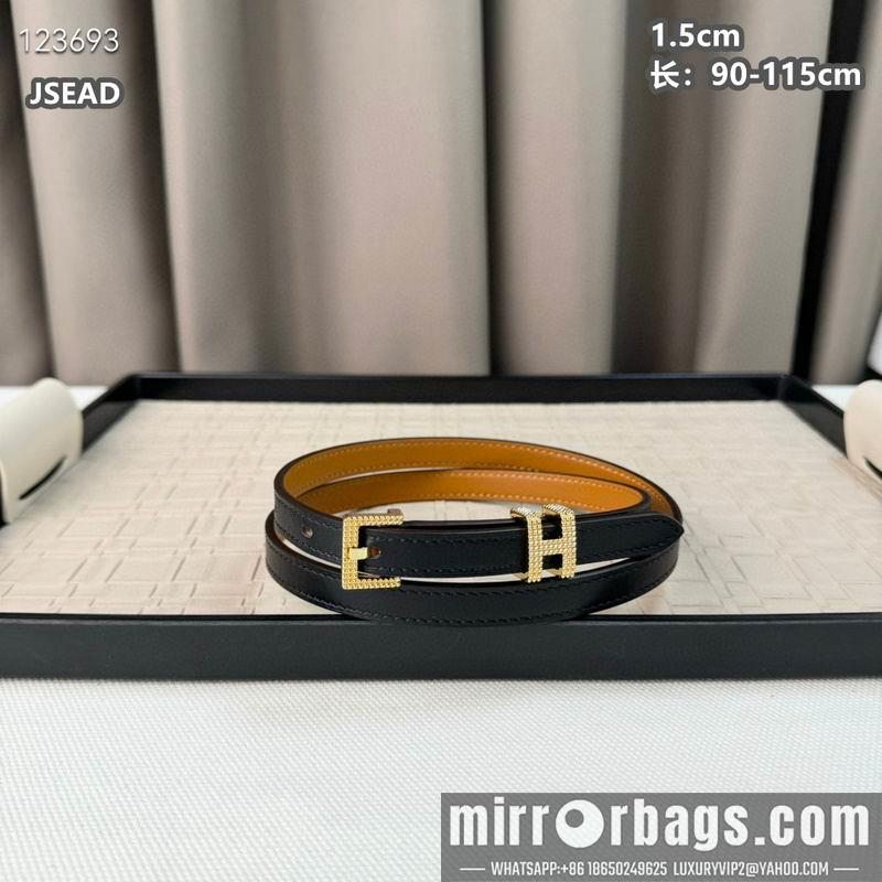 Replica Hermes belt 15mmX90-115cm 8L02