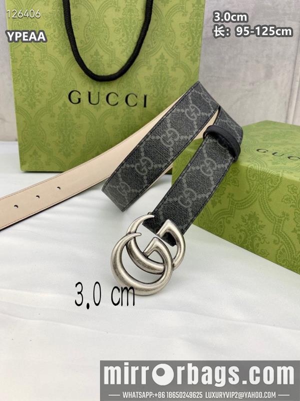 Replica Gucci belt 30mmX95-125cm 8L20