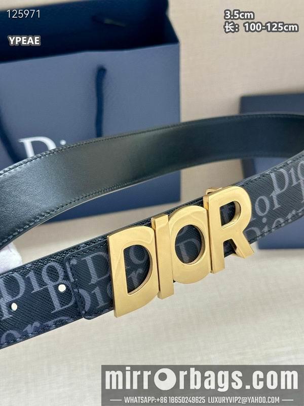 Replica Dior belt 35mmX100-125cm 8L29