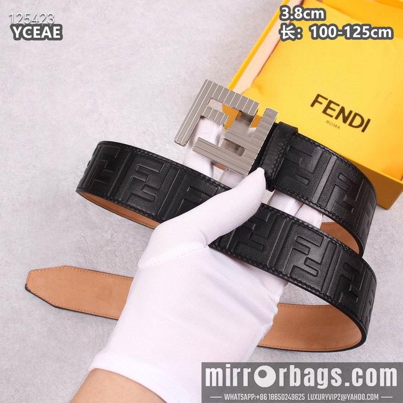 Replica Fendi belt 38mmX100-125cm 8L17