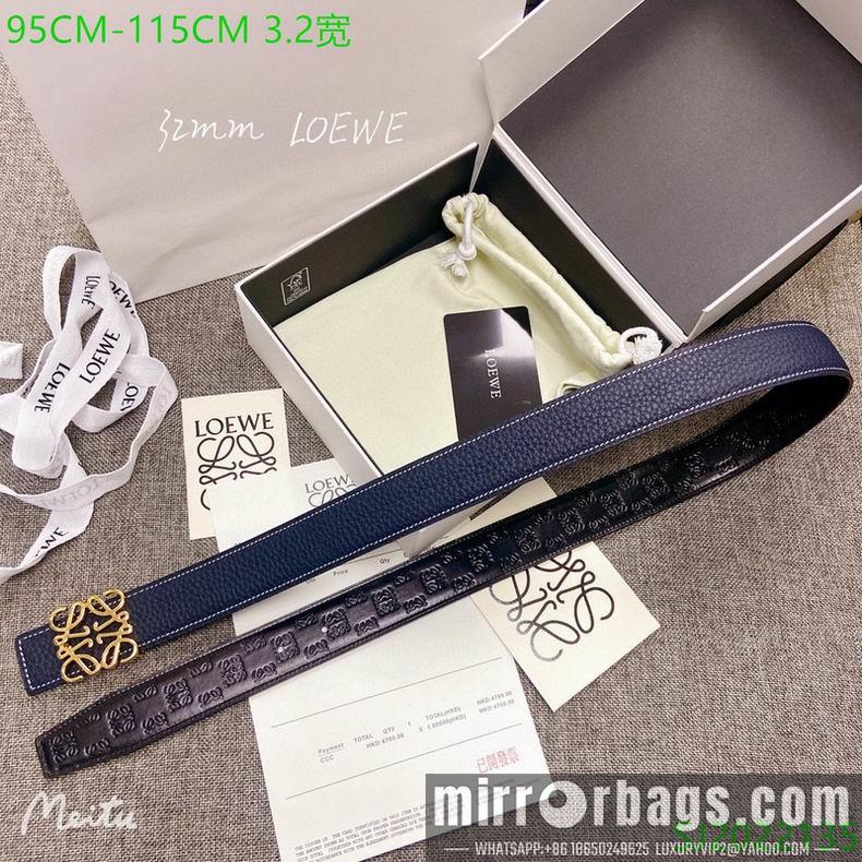 Replica Loewe Belt 32mmX95-115cm 7D01