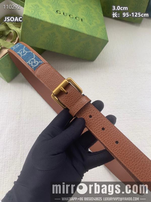 Replica Gucci belt 30mmX95-125cm 8L15