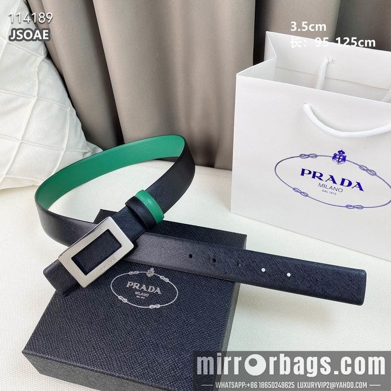 Replica Prada belt 35mmX95-125CM 8L21