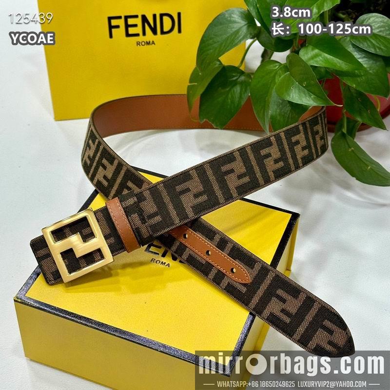 Replica Fendi belt 38mmX100-125cm 8L14