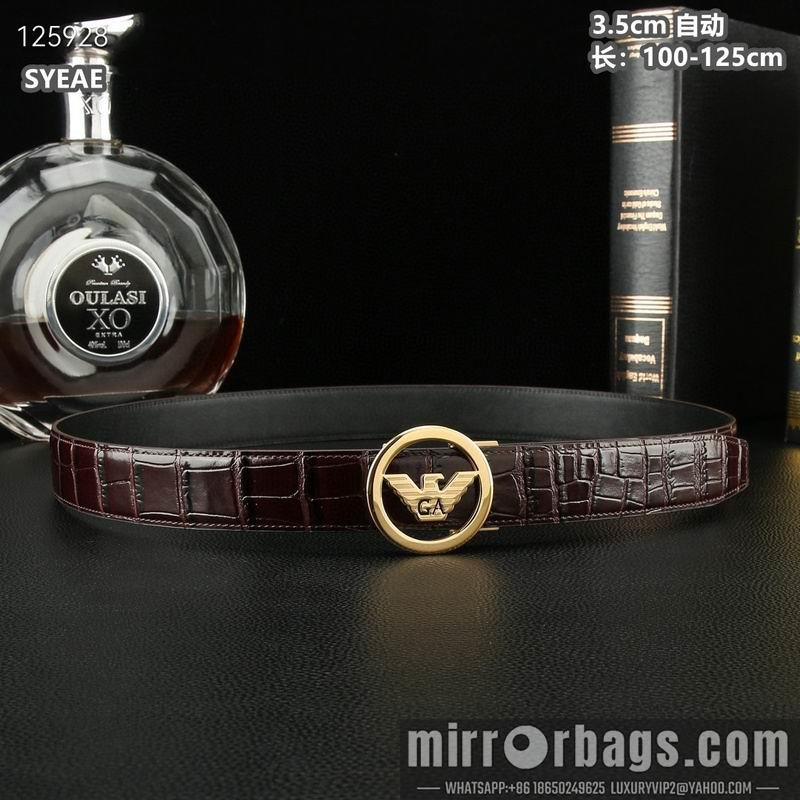 Replica Armani belt 35mmX100-125cm 8L11
