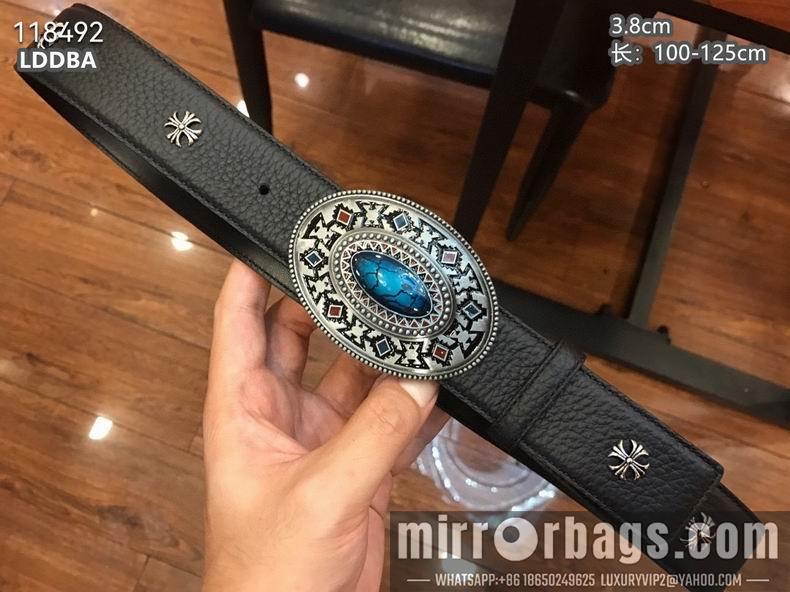 Replica Chrome Hearts belt 38mmX100-125cm 8L13