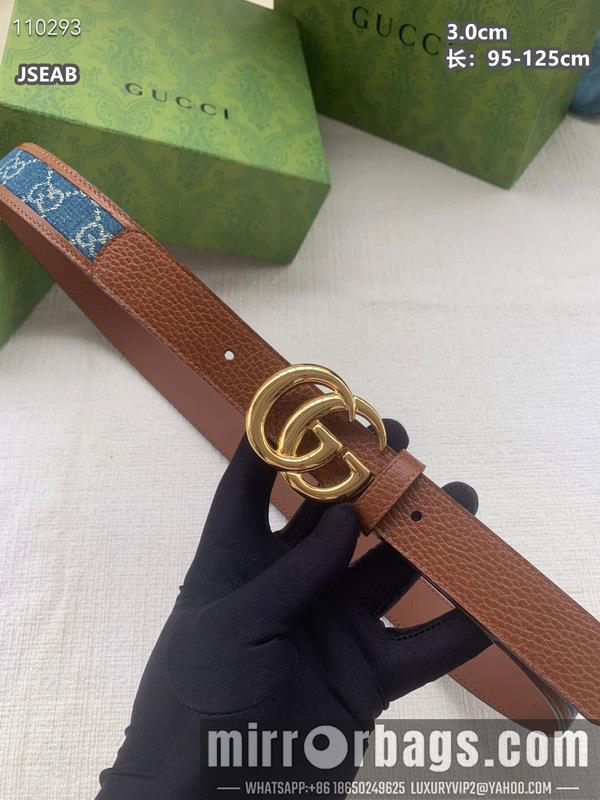Replica Gucci belt 30mmX95-125cm 8L16