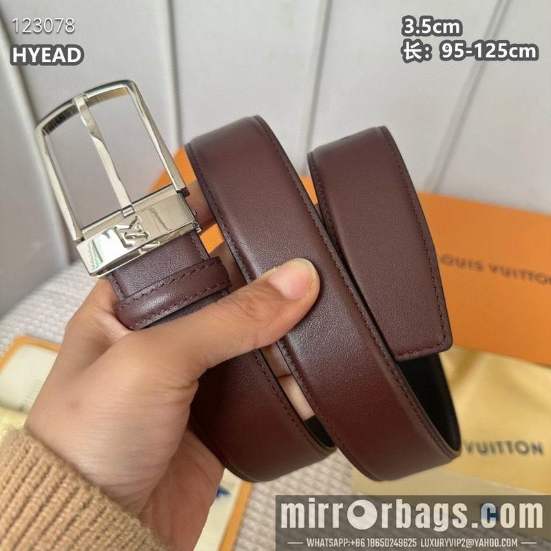 Replica LV belt 35mmX95-125cm 8L31