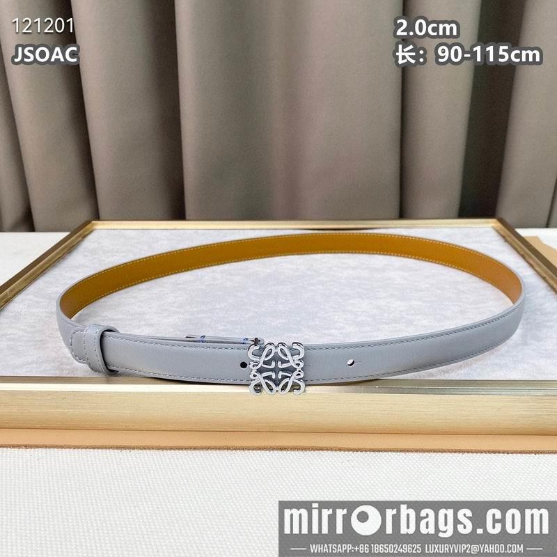 Replica Loewe belt 20mmX90-115cm 8L03