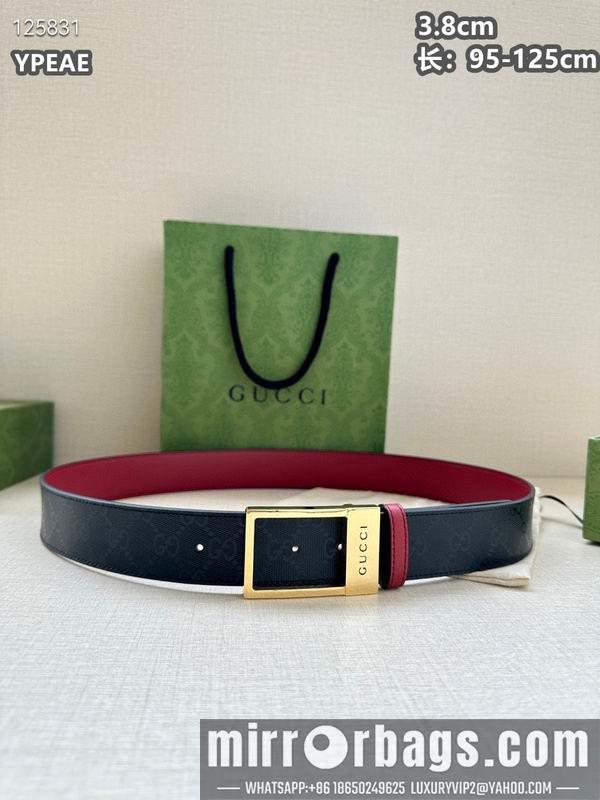 Replica Gucci belt 38mmX95-125cm 8L01