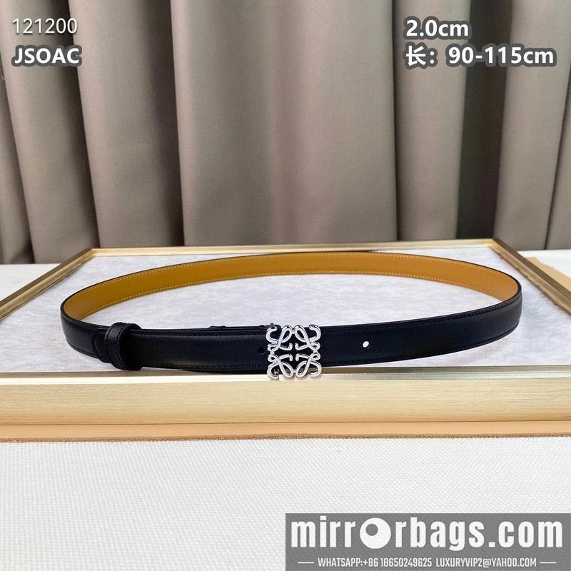 Replica Loewe belt 20mmX90-115cm 8L03