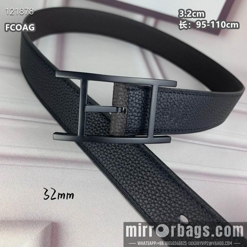 Replica Hermes belt 32mmX95-110cm 8L27