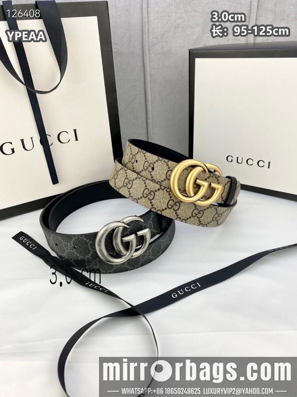 Replica Gucci belt 30mmX95-125cm 8L19