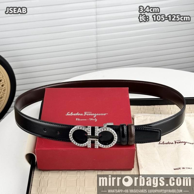 Replica Ferragamo belt 34mmX105-125cm 8L11