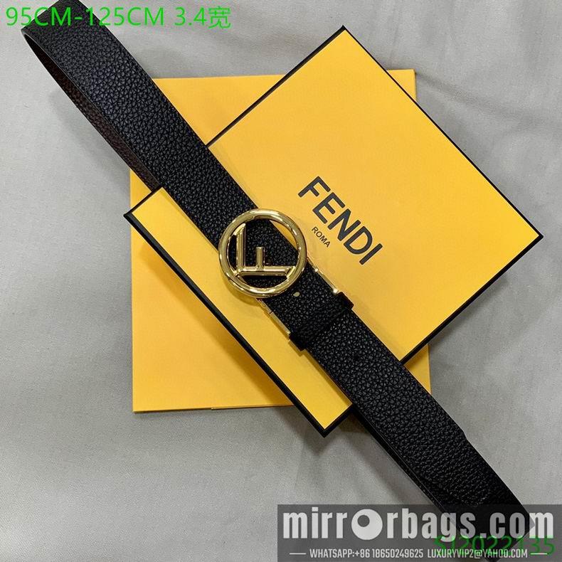 Replica Fendi Belt 34mmX95-125cm 7D06