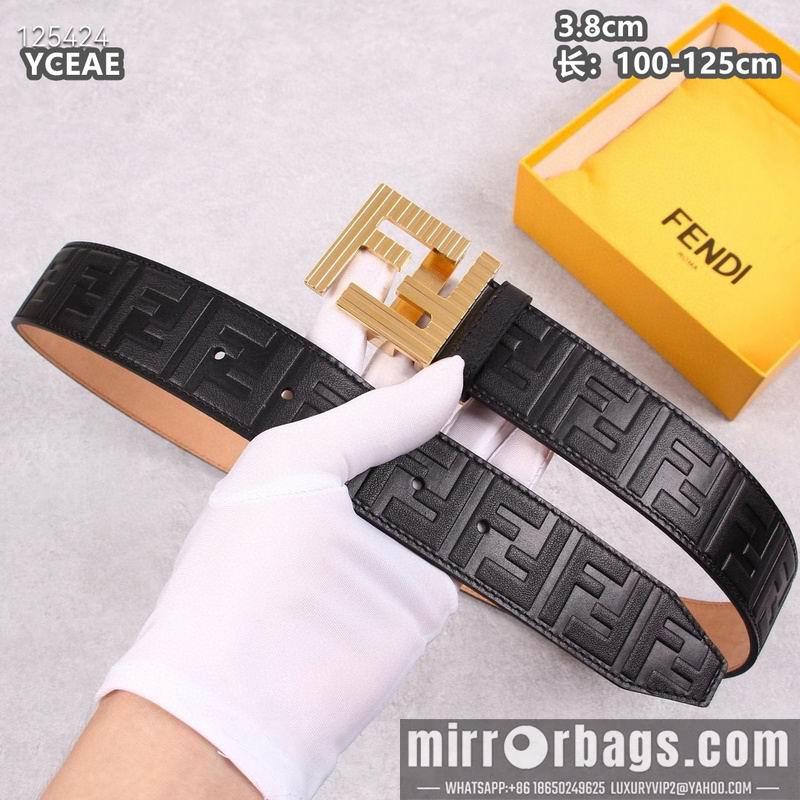 Replica Fendi belt 38mmX100-125cm 8L17