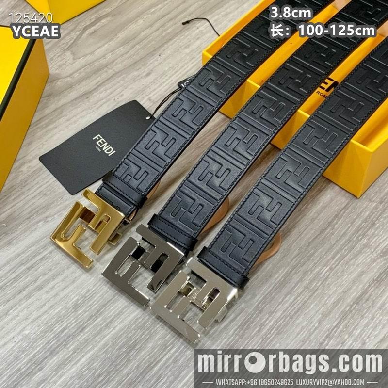 Replica Fendi belt 38mmX100-125cm 8L17