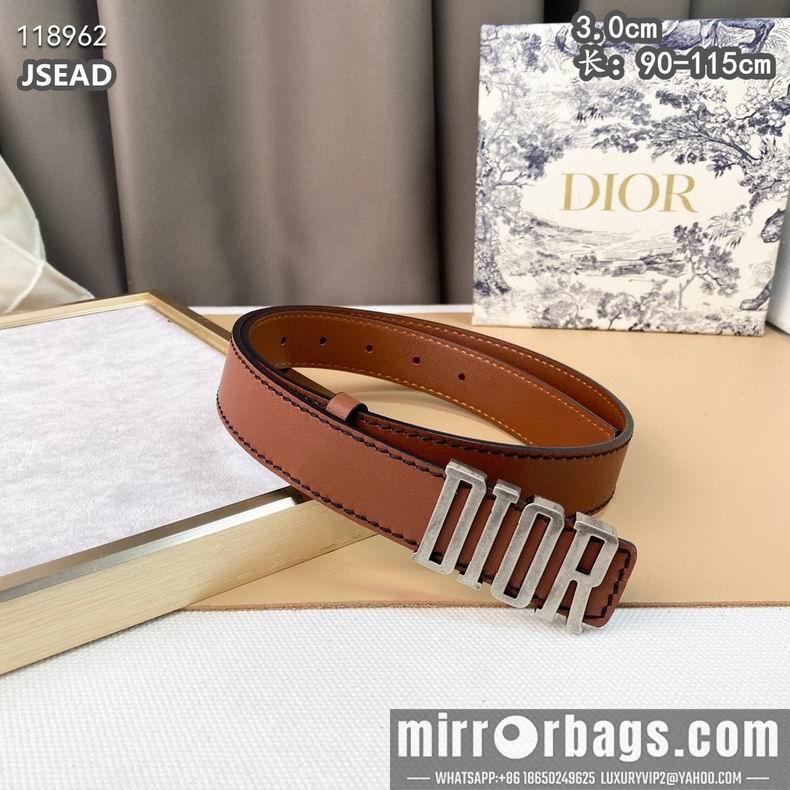Replica Dior belt 30mmX90-115cm 8L12