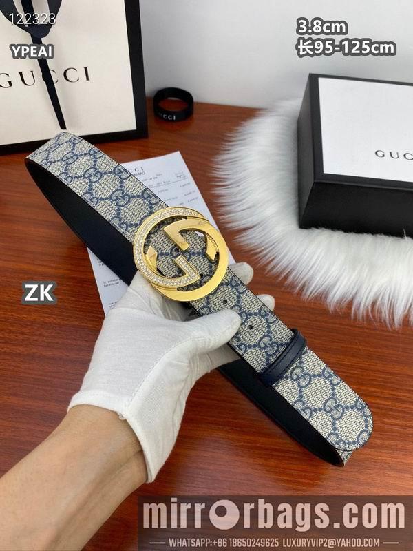 Replica Gucci belt 38mmX95-125cm 8L20