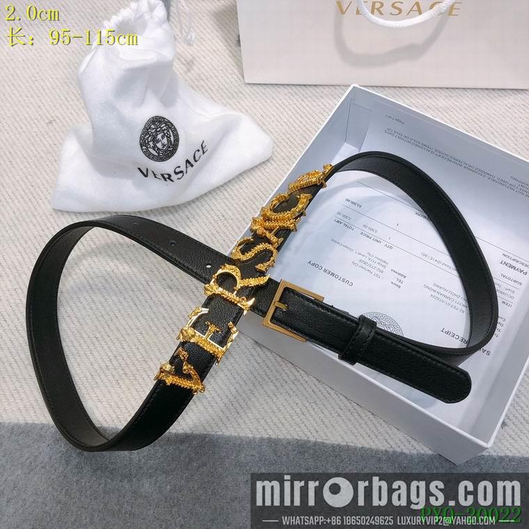 Replica Versace Belt 20mm 95-115cm 8L01
