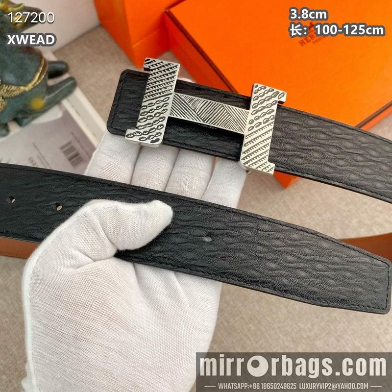 Replica Hermes belt 38mmX100-125cm 8L50