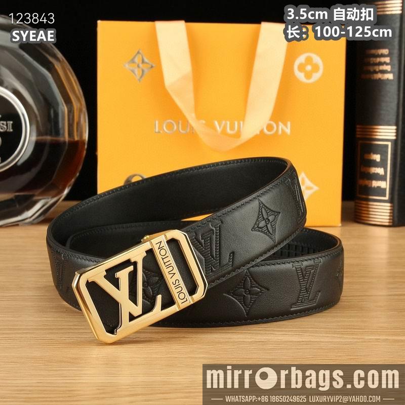 Replica LV belt 35mmX100-125cm 8L52