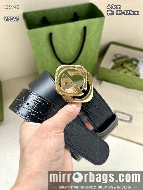 Replica Gucci belt 40mmX95-125cm 8L74