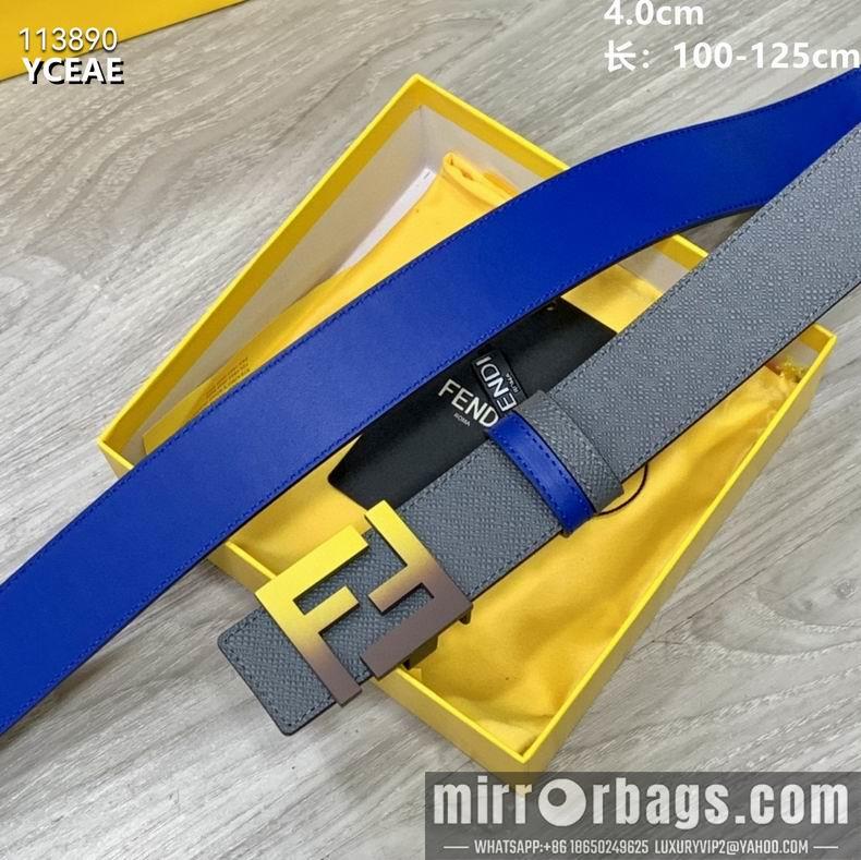 Replica Fendi Belt 40mmX100-125cm 8L63