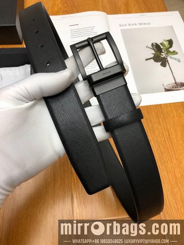 Replica Prada Belt 34mmX95-125CM sj01