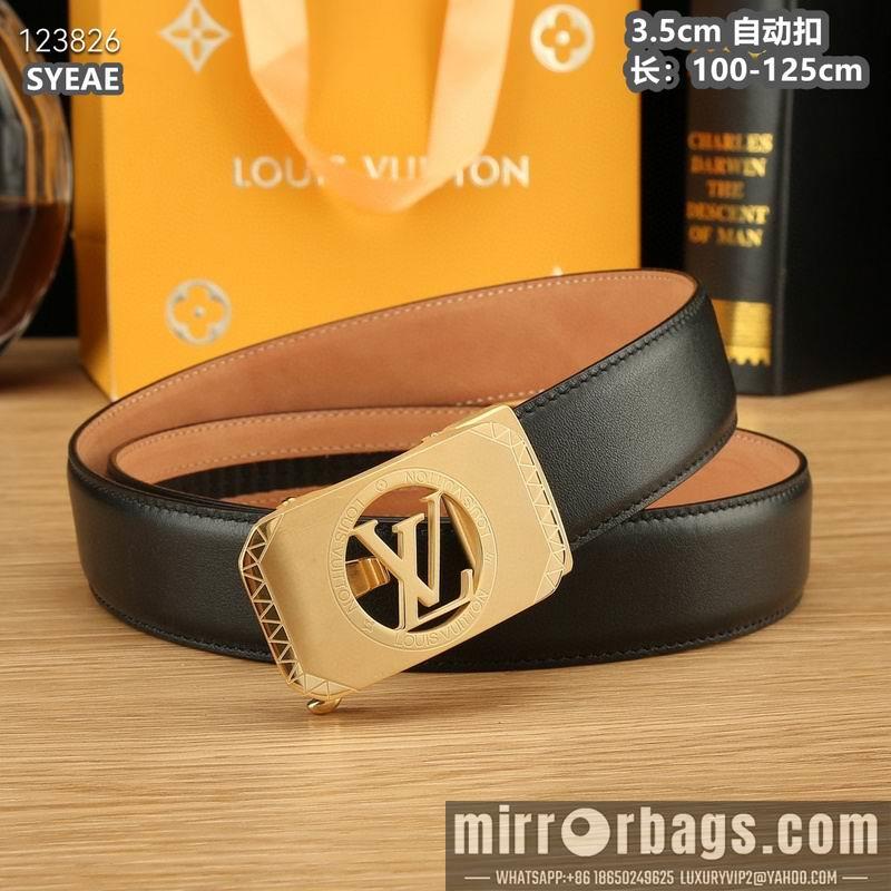 Replica LV belt 35mmX100-125cm 8L57